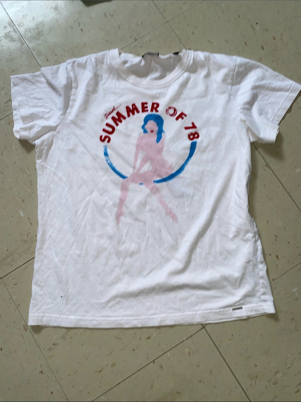 DIESEL SUMMER OF 78 Large women’s t shirt